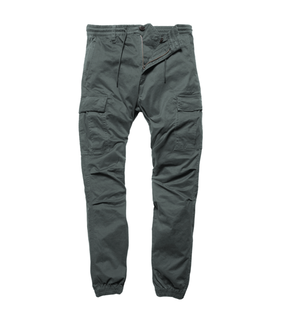 Vintage Industries Vince Cargo hlače jogger, siva