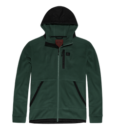 Vintage Industries Vitor fleece hoodie hollow fibre, green
