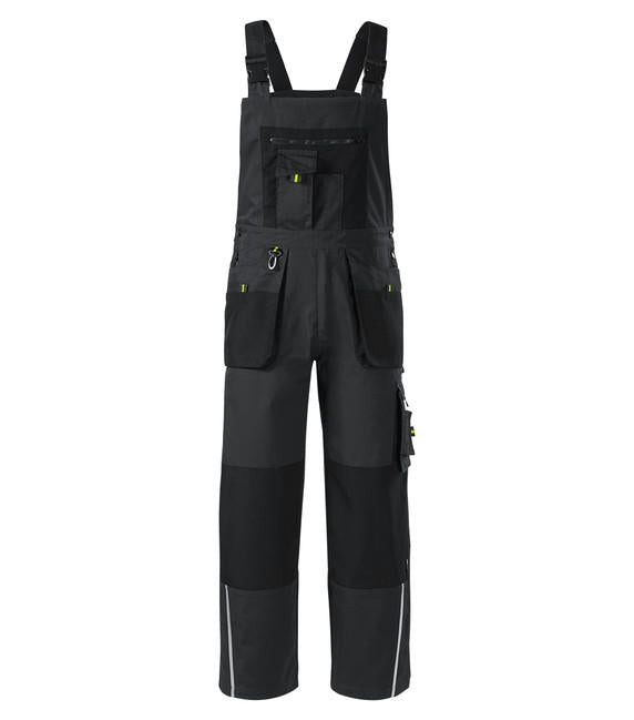 Rimeck Ranger Pants Men's with Suspenders Cordura®, Grey
