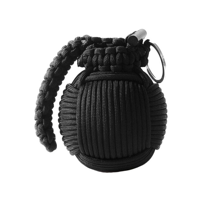 WARAGOD Menel paracord komplet za preživetje, črna