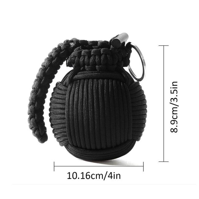 WARAGOD Menel Paracord Survival Kit, Camo Green