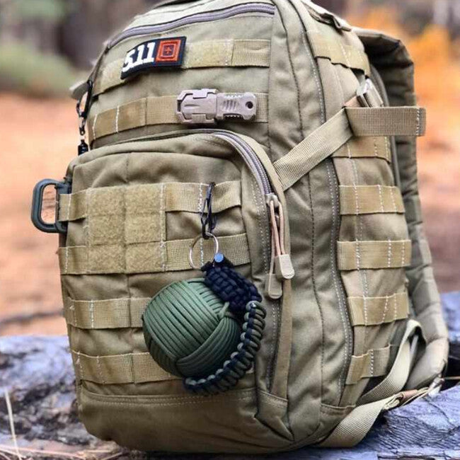 WARAGOD Menel Paracord Survival Kit, Coyote Camo