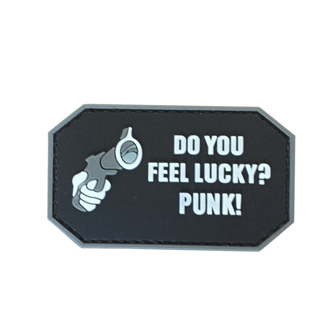 WARAGOD Do you feel Lucky PVC našitek