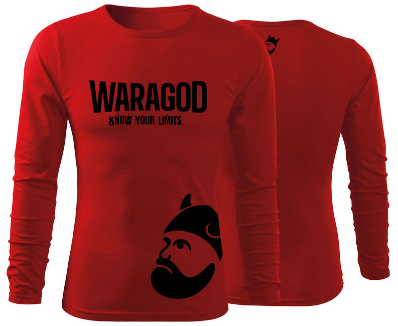 WARAGOD Fit-T majica z dolgimi rokavi StrongMERCH