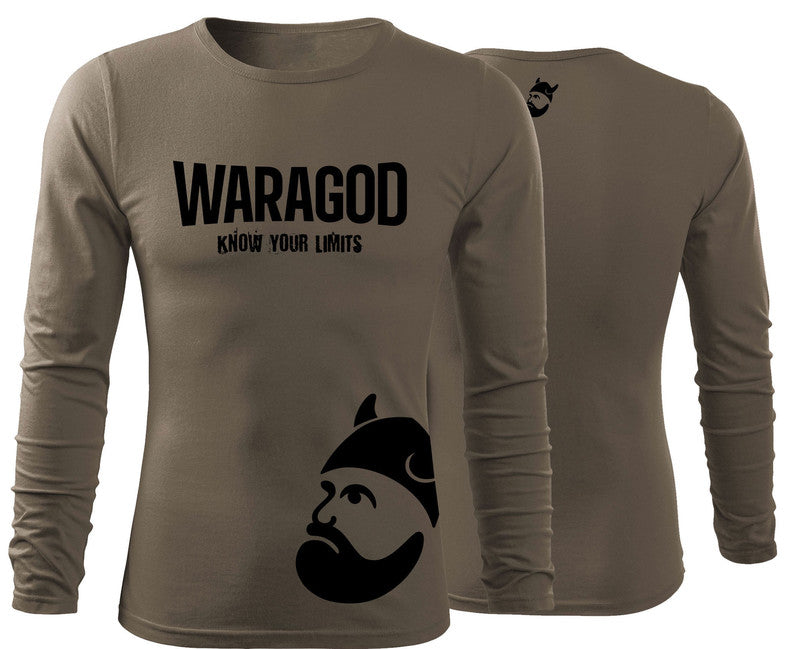 WARAGOD Fit-T majica z dolgimi rokavi StrongMERCH