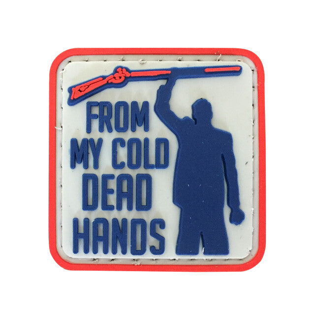 WARAGOD From my Cold Dead našitek PVC