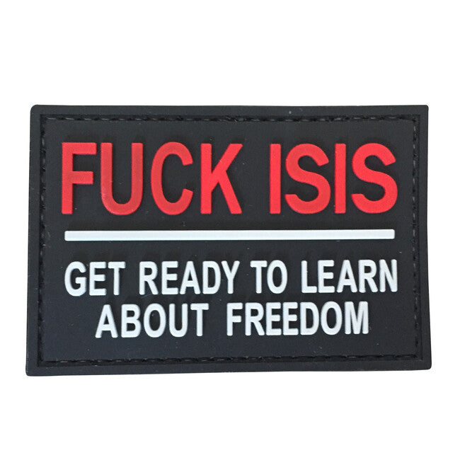 WARAGOD Fuck ISIS našitek PVC