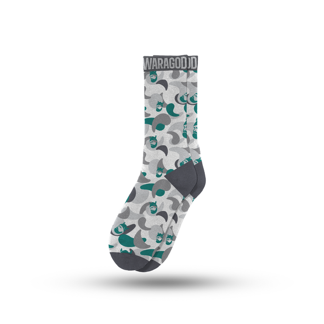 WARAGOD Summer Socks Snowhorn Camo