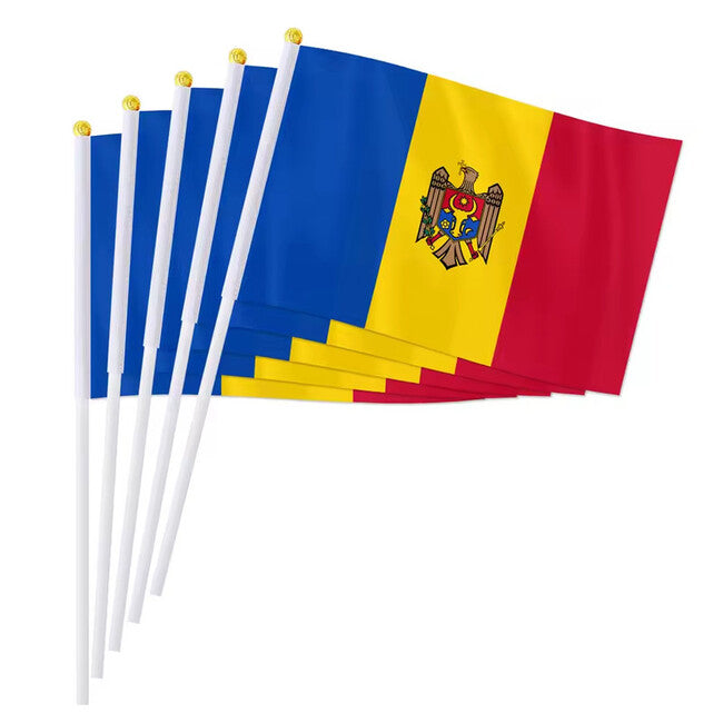 WARAGOD Mahalna zastava Moldavija, 30 x 40 cm