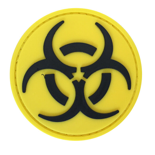 WARAGOD 3D Round Biohazard našitek 6cm