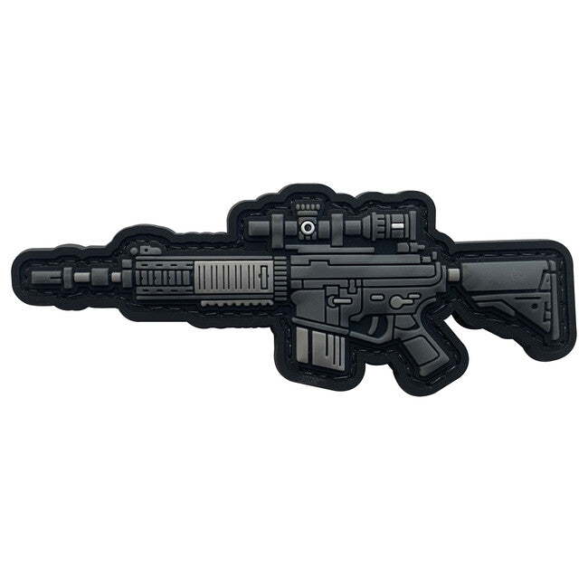 WARAGOD AR15 3D GUN našitek 10.5x4cm