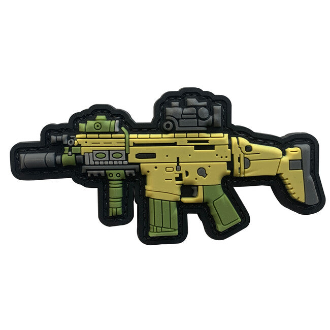 WARAGOD Scar-H 3D GUN našitek 10.5x5cm