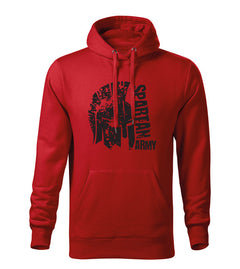 DRAGOWA men's hoodie León 320 g/m², red