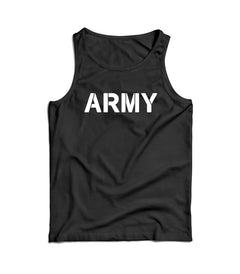 DRAGOWA men's tank top army 160 g/m², black