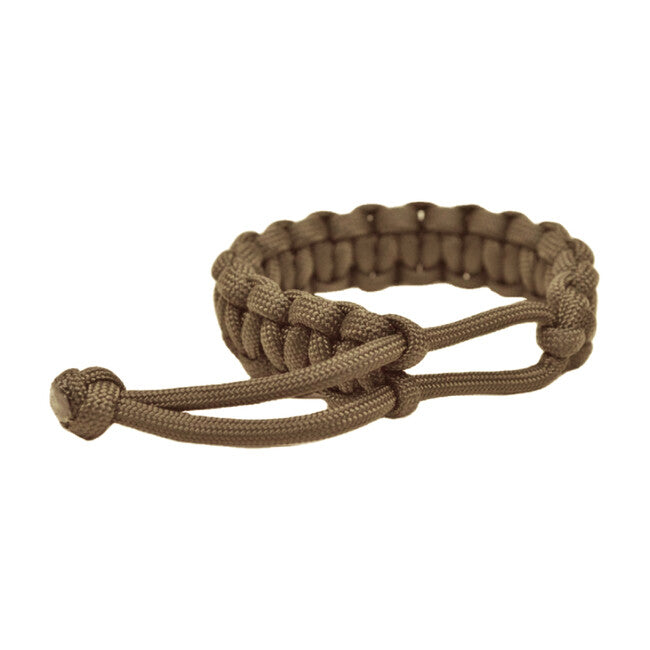 WARAGOD Ilmë paracord zapestnica s nastavljivo zaponko, coyote