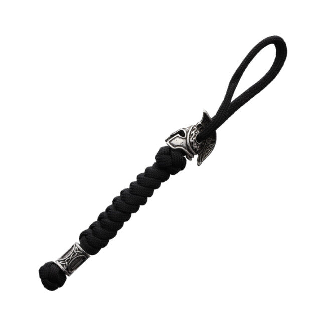 WARAGOD Spartan paracord ključavnica Nénar, črna