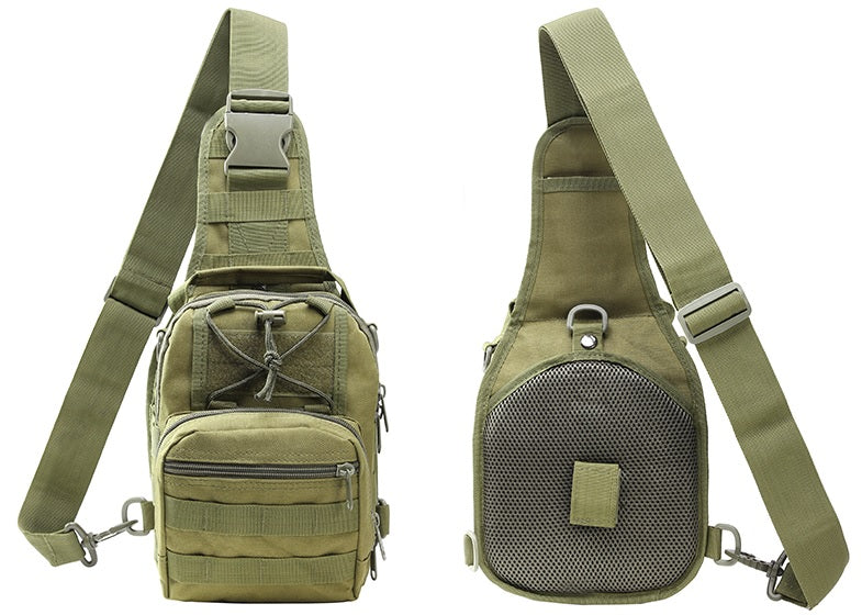 WARAGOD Soldat assault crossbody torba, olivno zelena