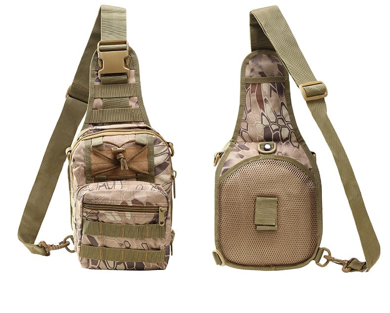 WARAGOD Soldat assault crossbody torba, snake khaki