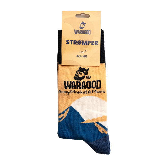 WARAGOD Stromper za na prostem nogavice, črne