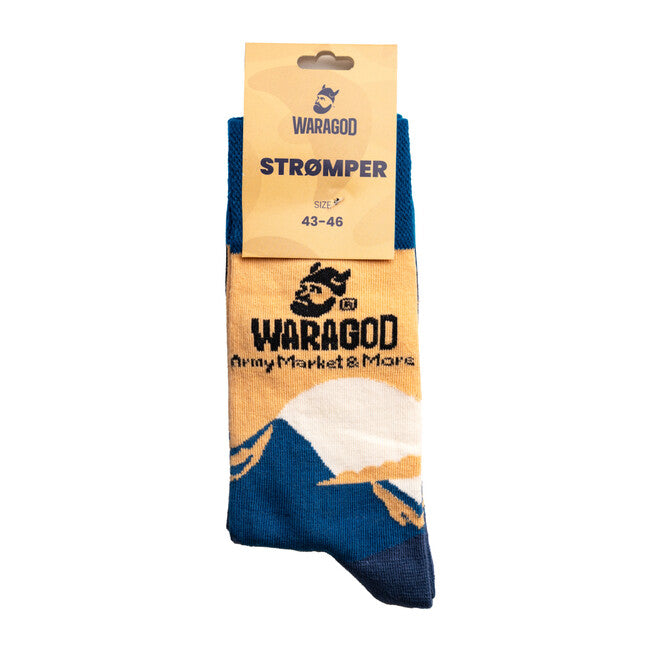 Waragod Stromper nogavice za na prostem, modre
