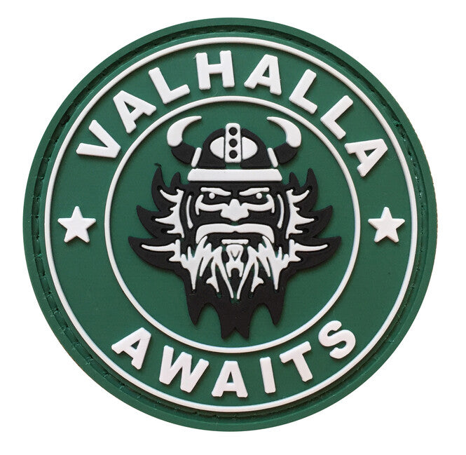WARAGOD Valhalla Awaits PVC našitek
