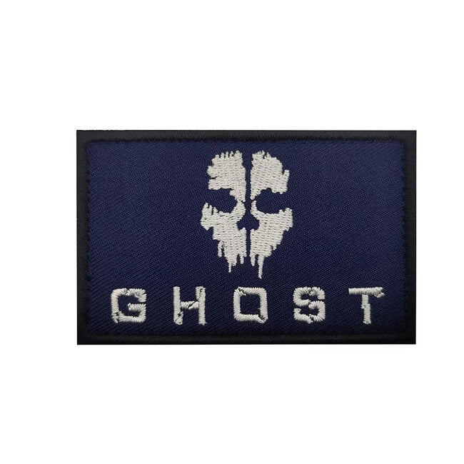 WARAGOD Call of Duty ghost mask črn našitek