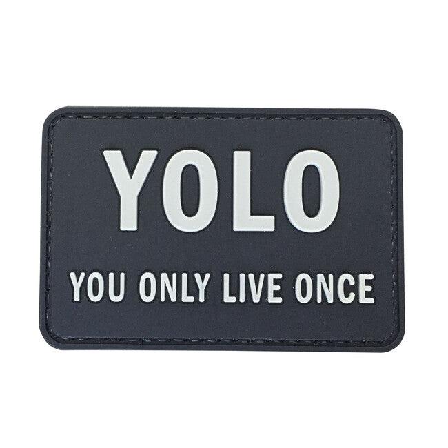 WARAGOD YOLO PVC našitek