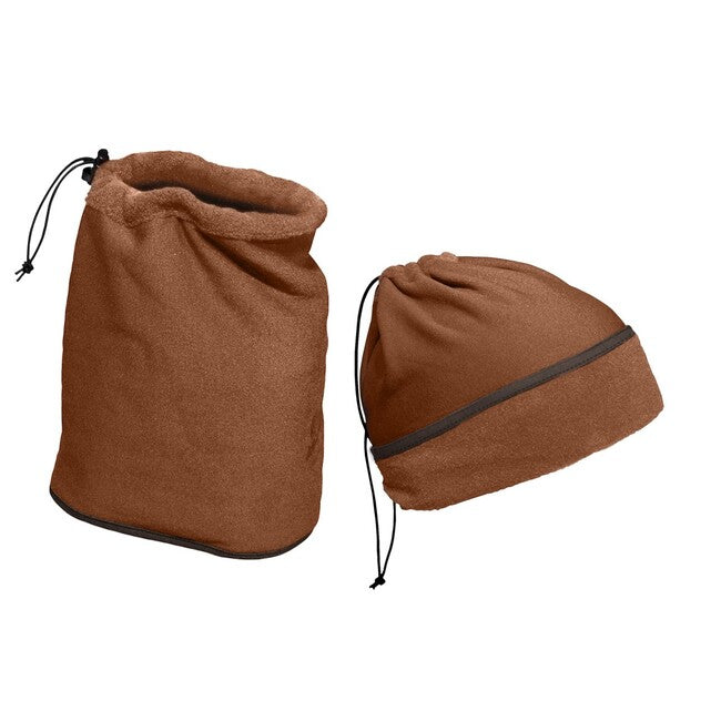 Warmpeace Powerstretch ovratnik, gumijasto rjav