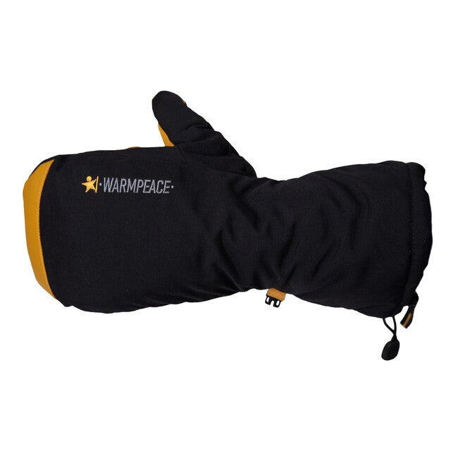 Warmpeace Teddy Gloves, Black/Brown