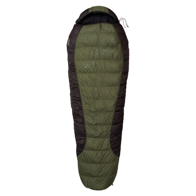 Warmpeace VIKING 600 spalna vreča 180 cm R, olive/siva/črna
