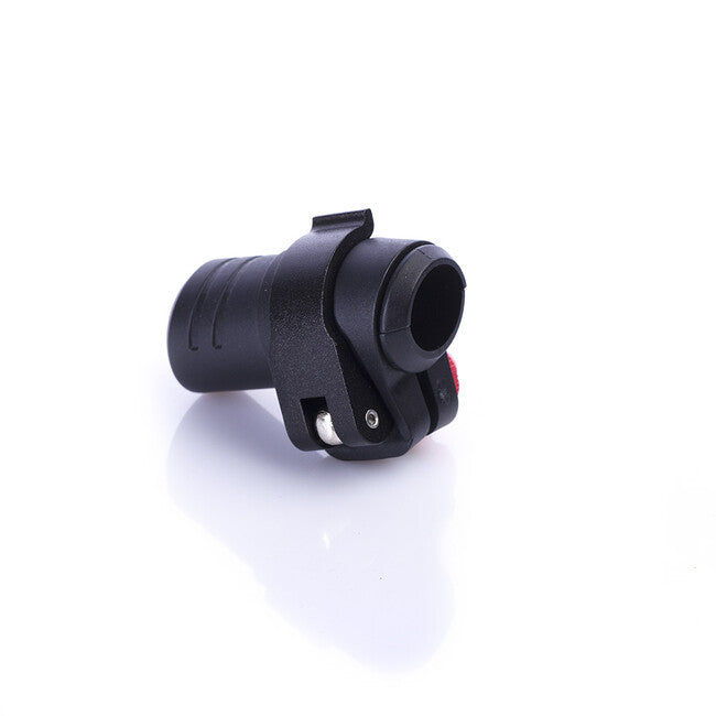 Warp ND Flip-Lock Mechanism FL-17, Black Plastic/Black Aluminum Lever/Red Nut, 16mm Diameter