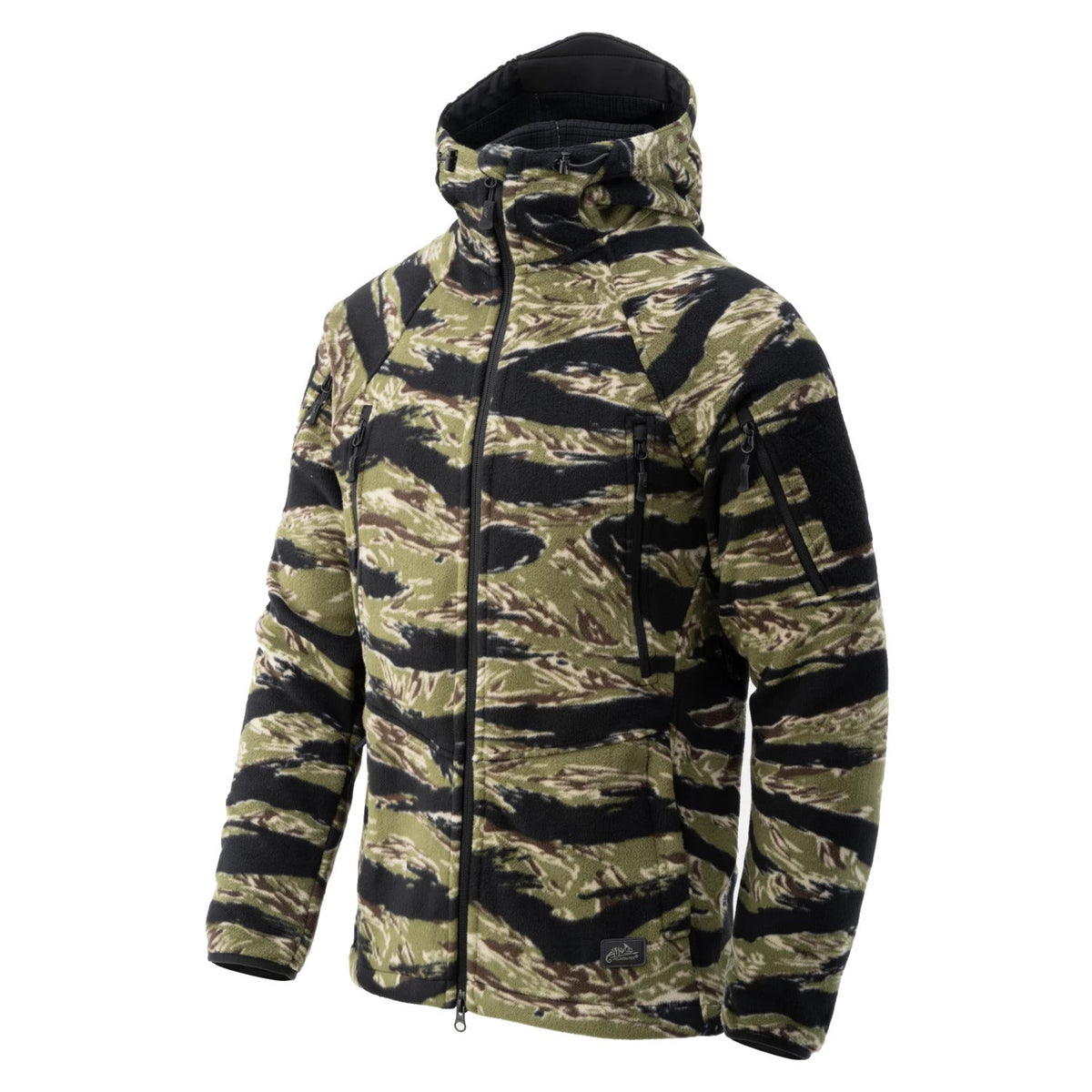 Helikon-Tex Patriot Mk 2 Hybrid Fleece mikina, Tiger Stripe