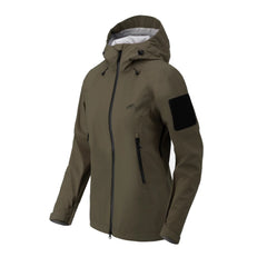 Helikon-Tex SQUALL Hardshell women's TorrentStretch jacket, Taiga Green