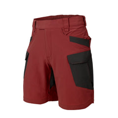 Helikon-Tex OTS 8.5" Outdoor Tactical Shorts VersaStretch Lite, Crimson Sky / Black