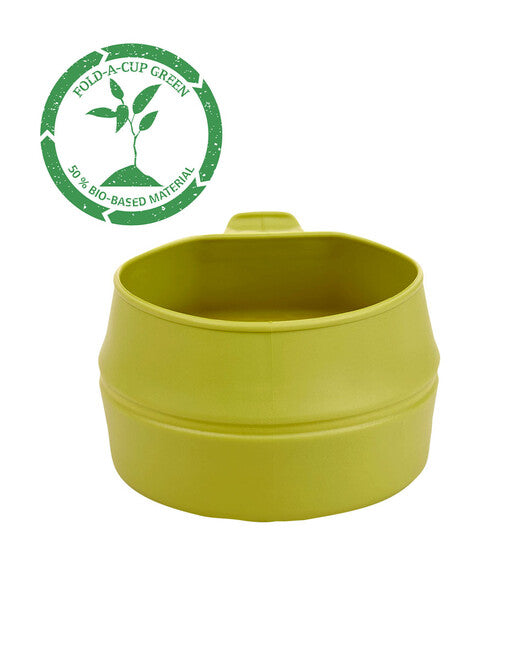 wildo FOLD-A-CUP® zložljiv lonček ECO, Lime, 200 ml