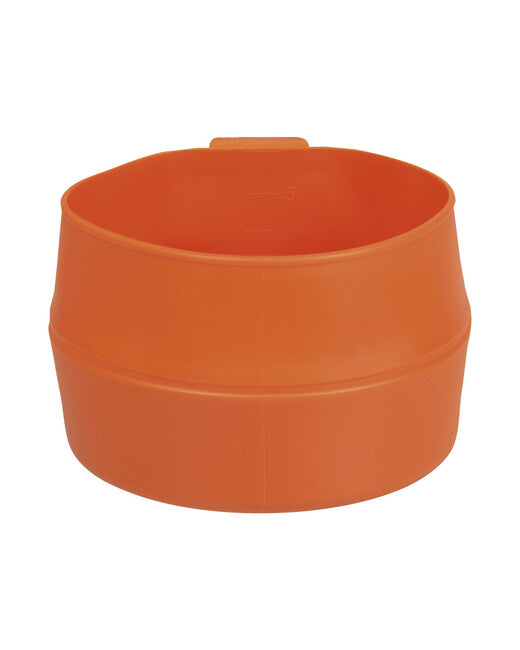 wildo FOLD-A-CUP® zložljiv lonček, oranžen, 600 ml