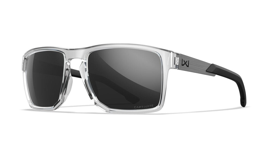 Wiley X Apex sončna očala, Captivate Grey/ Gloss Crystal Clear