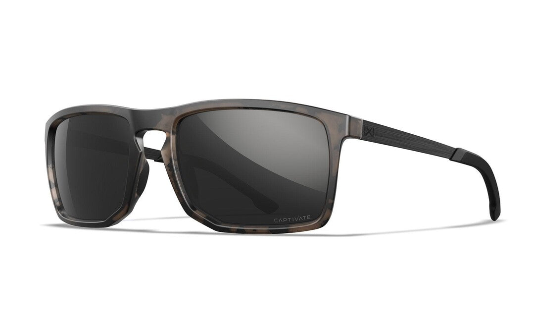 Wiley X Axe sončna očala Captivate Polarized Black Mirror/ Matte Tortoise Brown