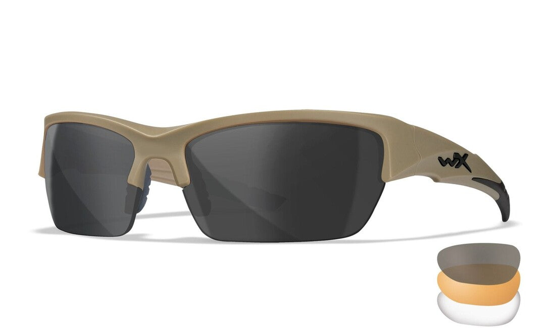WileyX VALOR 2.5 očala, coyote, Grey/Clear/Light Rust