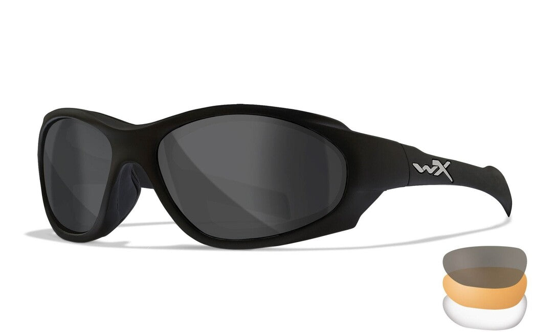 WileyX XL-1 ADVANCED COMM očala, siva/bistra/svetlo rjava
