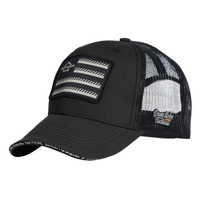 Pentagon Wills Truckers šiltovka Twill FG, črna