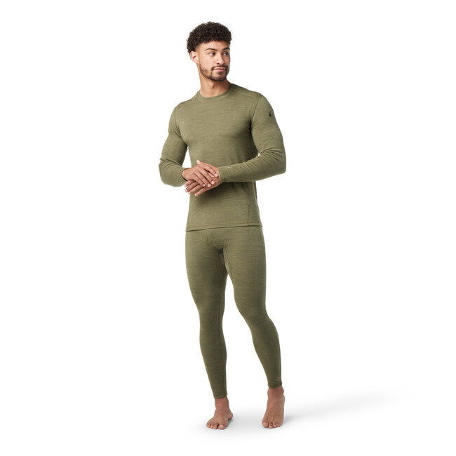 Smartwool Merino 250 Baselayer Crew majica z dolgimi rokavi Boxed, zimska mahovina-melirano, M