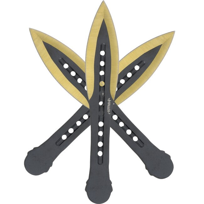 Haller Throwing Knives Set 3-Piece Gold