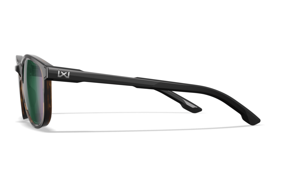 Wiley X Bravo slnečné okuliare, Tortoise / CAPTIVATE™ Polarized Green Mirror