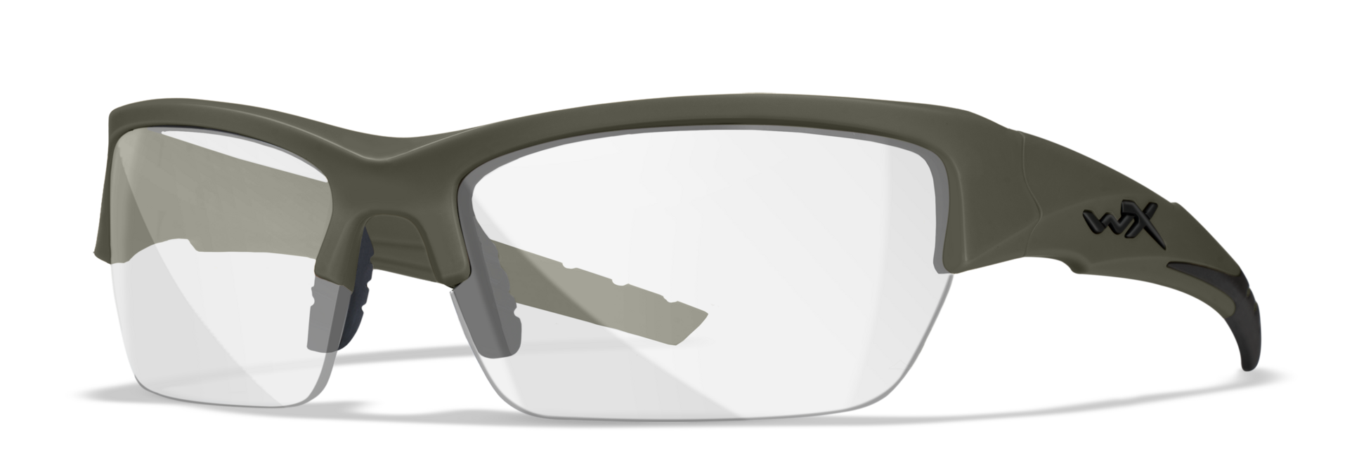 WileyX VALOR 2.5 očala, siva/prozorna/lahka rja, zelena