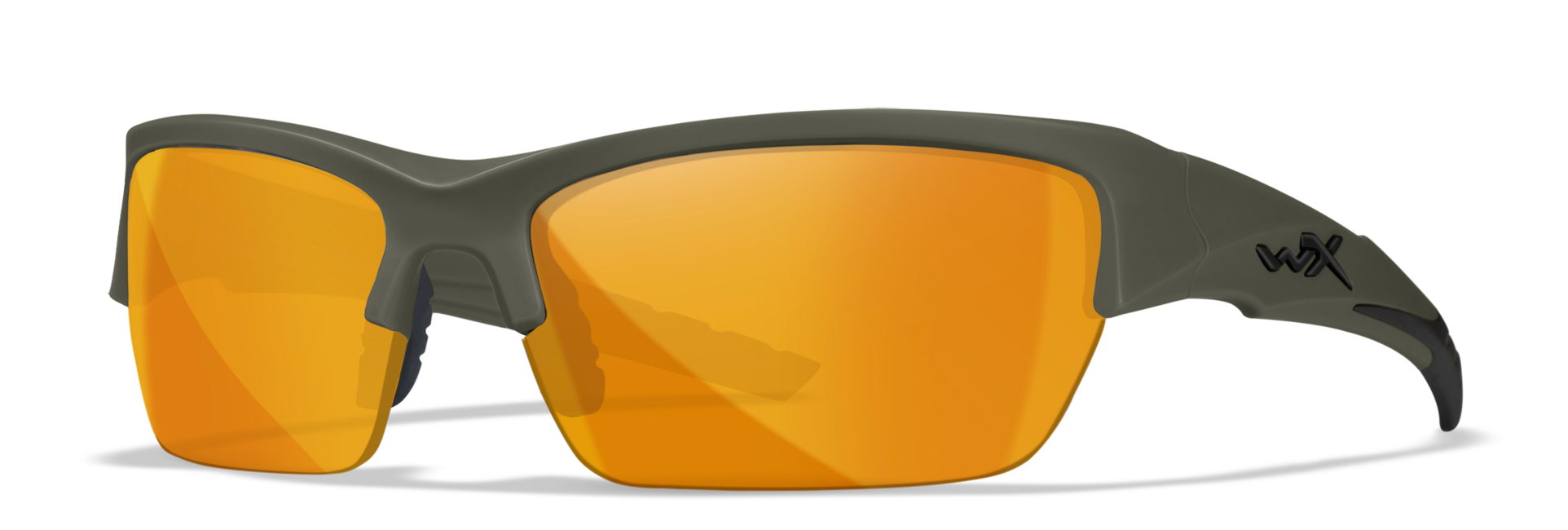 WileyX VALOR 2.5 očala, siva/prozorna/lahka rja, zelena