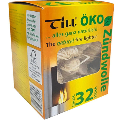 Eco Ignition Wool vžigalnik 32 kosov
