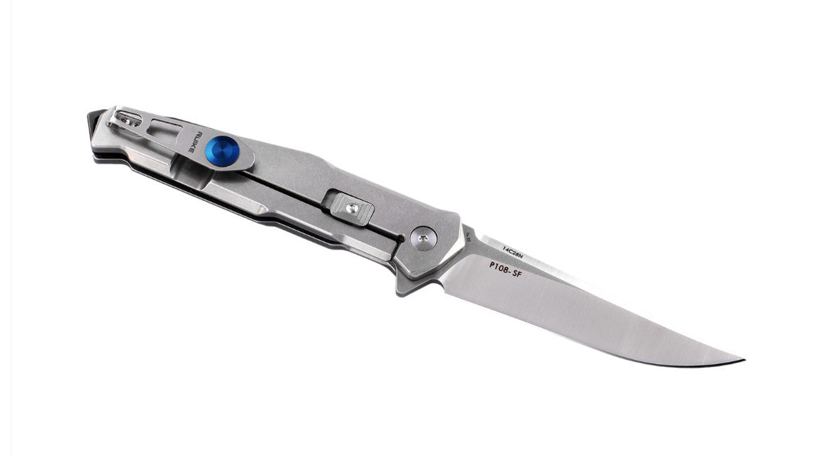 Ruike P108-SF nož, srebrn