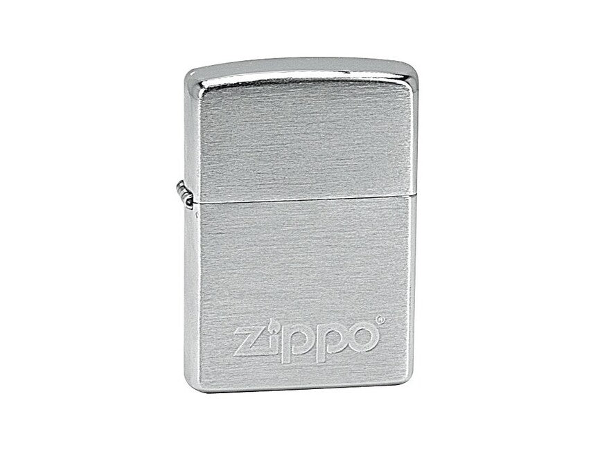 Zippo kromiran bencinski vžigalnik, brušen krom