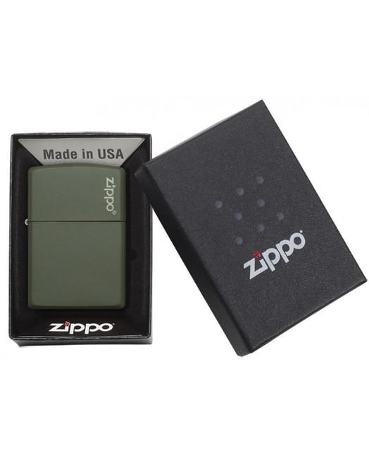 Zippo bencinskega vžigalnika, olivno matnega